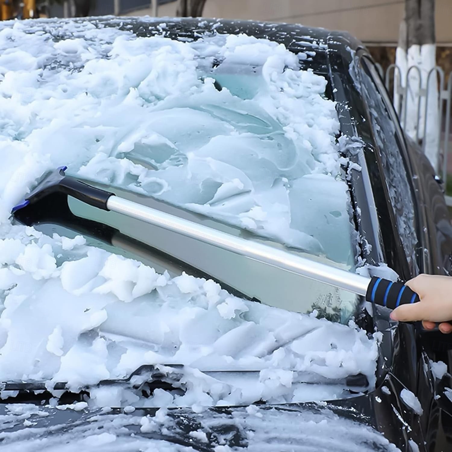 Ice Scraper Snow Shovel for Car Windshield Auto Windshield Frost Snow Ice Removal Foam Handle for Car Windshield and Home Window 2025 - $17.99 –P1