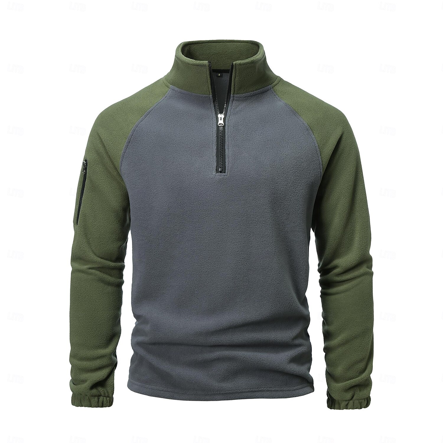 Homens Estacionar Azul Verde Cáqui Café Com Capuz Colarinho Clerical Tecido Desportos e Ar livre Esportes Streetwear Impressão A Quente Designer Básico Casual Inverno Roupa Moletons Moletons de 2025 por $28.99 –P6