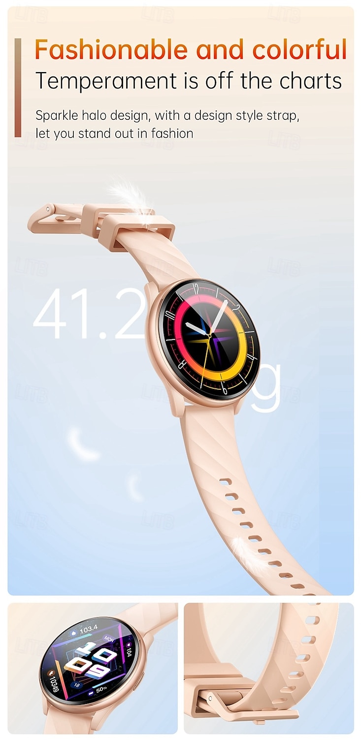 KT77 Smart Watch 1.46 inch Smartwatch Fitness Running Watch Bluetooth Pedometer Call Reminder Fitness Tracker Compatible with Android iOS Women Men Long Standby Hands-Free Calls Waterproof IP68 22mm 2025 - $49.99 –P4