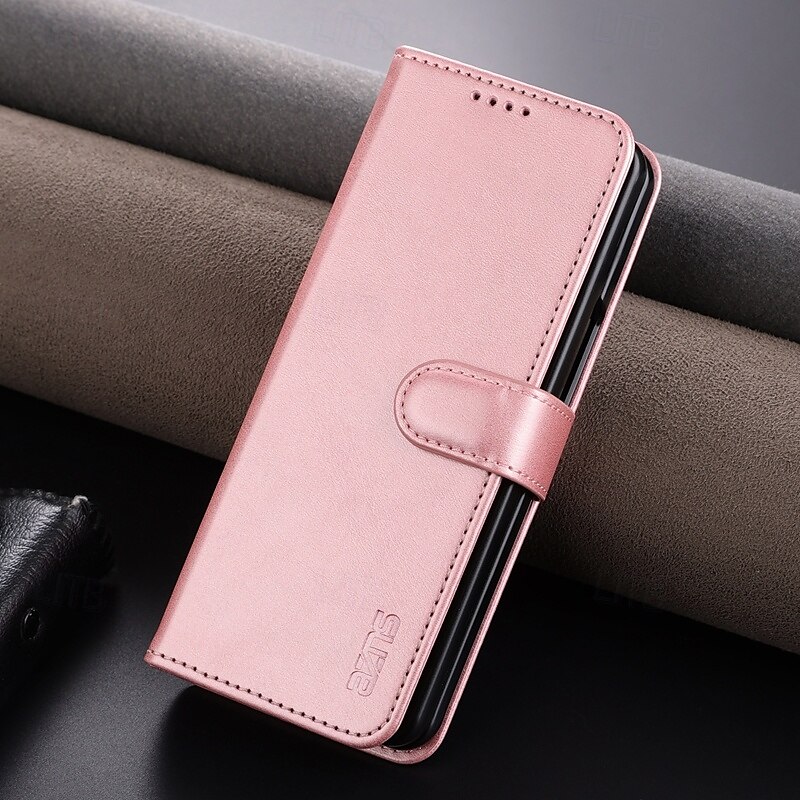 Phone Case For Z Fold 6 Z Fold 4 Z Fold 3 iPhone 16 Pro Max Plus iPhone 15 Pro Max Plus iPhone 14 13 12 11 Pro Max Plus Mini Back Cover with Stand Holder Card Slot Shockproof Retro PU Leather 2025 - $18.99 –P14
