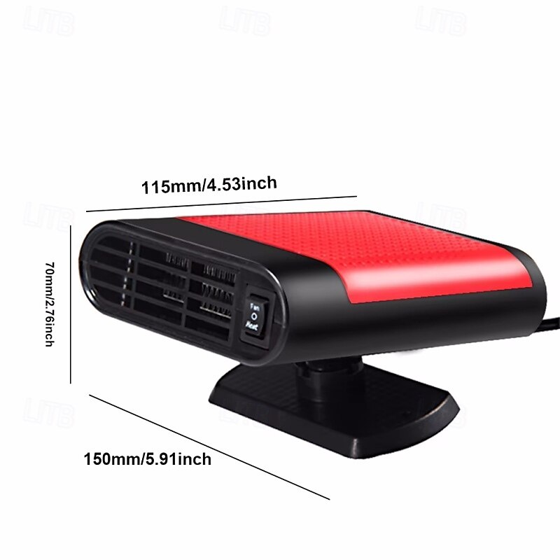 12/24V Car Heater Fan 360 Rotating Windscreen Defroster Demister Auto Windshield Defroster Car Anti-Fog Heater 2025 - $37.99 –P7