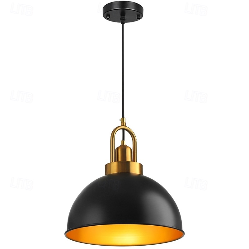 LED-Pendelleuchte 30 cm 1-flammig E26/E27 industrieller minimalistischer Stil dekorative Pendelleuchte Einzeldesign Metall-Hängelampenschirm Schlafzimmer Konferenzraum Bar Deckenbeleuchtung 110-240 V 2025 - $109.99 –P7