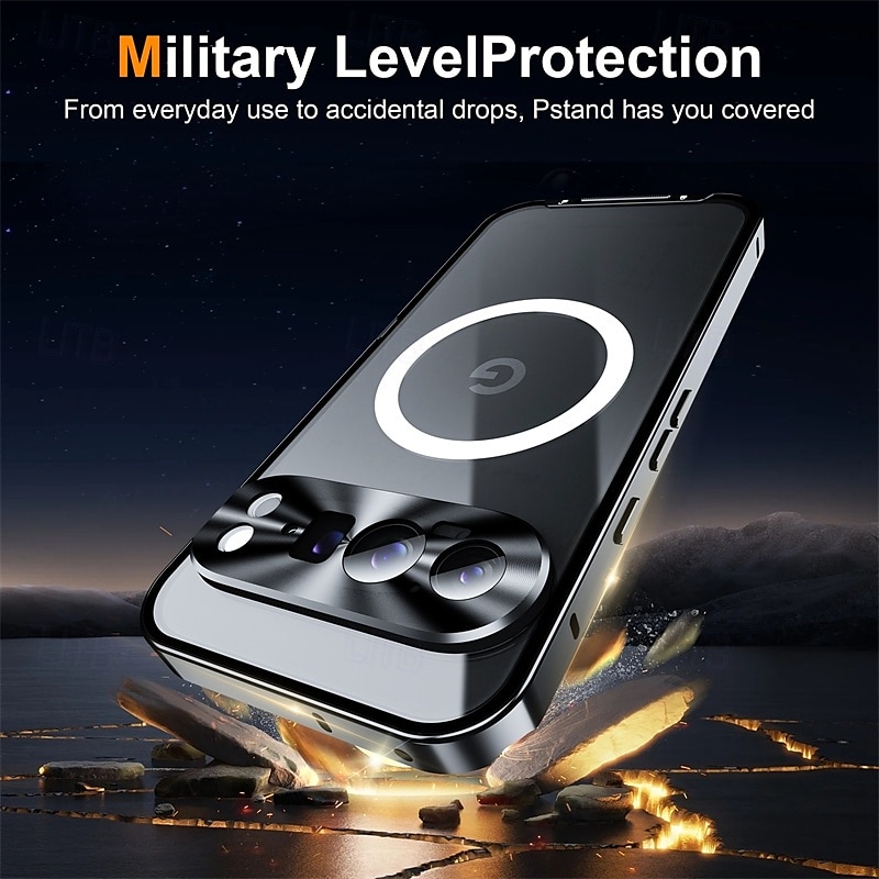 telefoon hoesje Voor Google Pixel 9 Pro Pixel 9 Pro XL Pixel 8 Pro Pixel 8 Pixel 9 Pixel 7 Pixel 7 Pro Magnetische adsorptiekoffer Met Magsafe Transparant Cameralensbeschermer Ondersteuning draadloos 2025 - $27.99 –P4