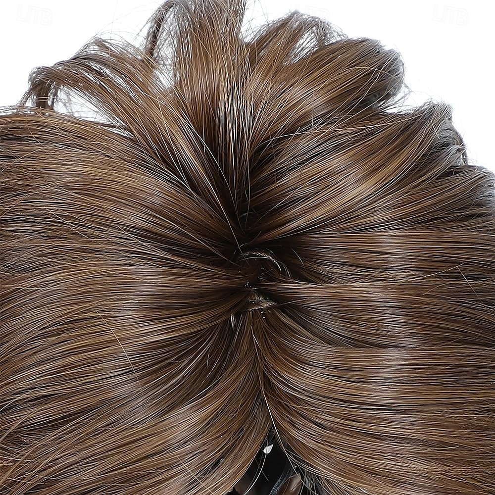 Cordon Queue-de-cheval Doux / Naturel / Faciliter l'habillage Cheveux Synthétiques Pièce de cheveux Extension des cheveux Droit Court Soirée / Fête / Soirée / du quotidien de 2025 ? $11.49 –P7
