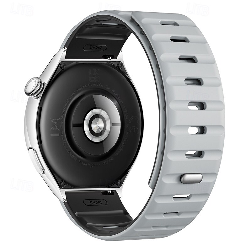 Klockarmband för Samsung Galaxy Watch 3 45mm, Galaxy Wacth 46mm, Gear S3 Classic / Frontier, Gear 2 Neo Live Silikon Ersättning Rem Justerbar Sportband Armband 2025 - $20.99 -P4