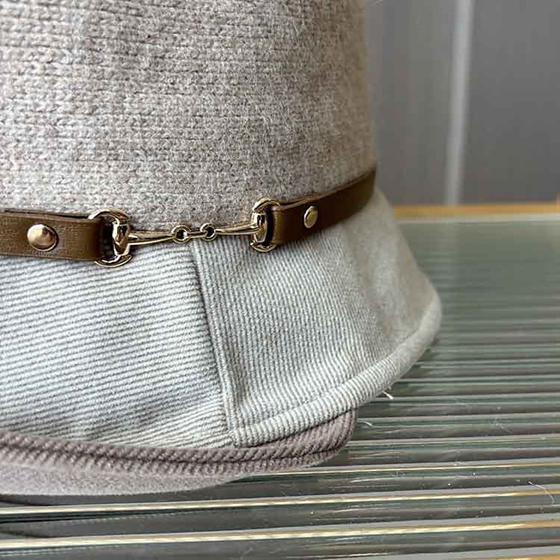 Hats Polyester / Cotton Blend Bowler / Cloche Hat Bucket Hat Fedora Hat Valentine's Day Casual Holiday Ladies Day Elegant Simple Retro With Buttons Pure Color Headpiece Headwear 2025 - $22.99 –P4