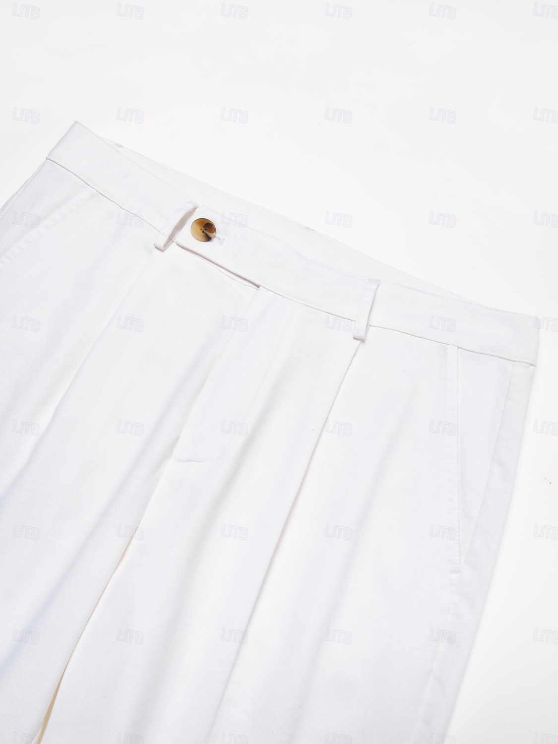 Pánské Plátěné kalhoty Kalhoty chinos Pevná barva Plná délka Svatební Párty Venkovní Elegantní prázdniny Černá Bílá Lehce elastické 2025 - $26.99 –P8