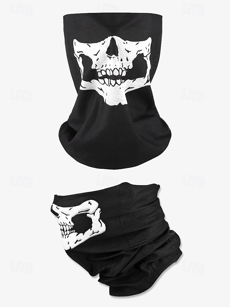 luurankopukutarvikesarja – kallonaamio ja luurankokäsineet, jotka sopivat täydellisesti halloweeniin, cosplayiin ja teemajuhliin 2025 - $8.99 –P5