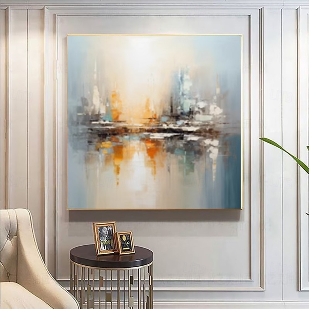 håndlaget oljemaleri lerret veggkunst dekorasjon moderne abstrakt kunst for  hjemmeinnredning rullet rammeløst ustrukket maleri 2025 - GBP £34.99, image size:1000x1000