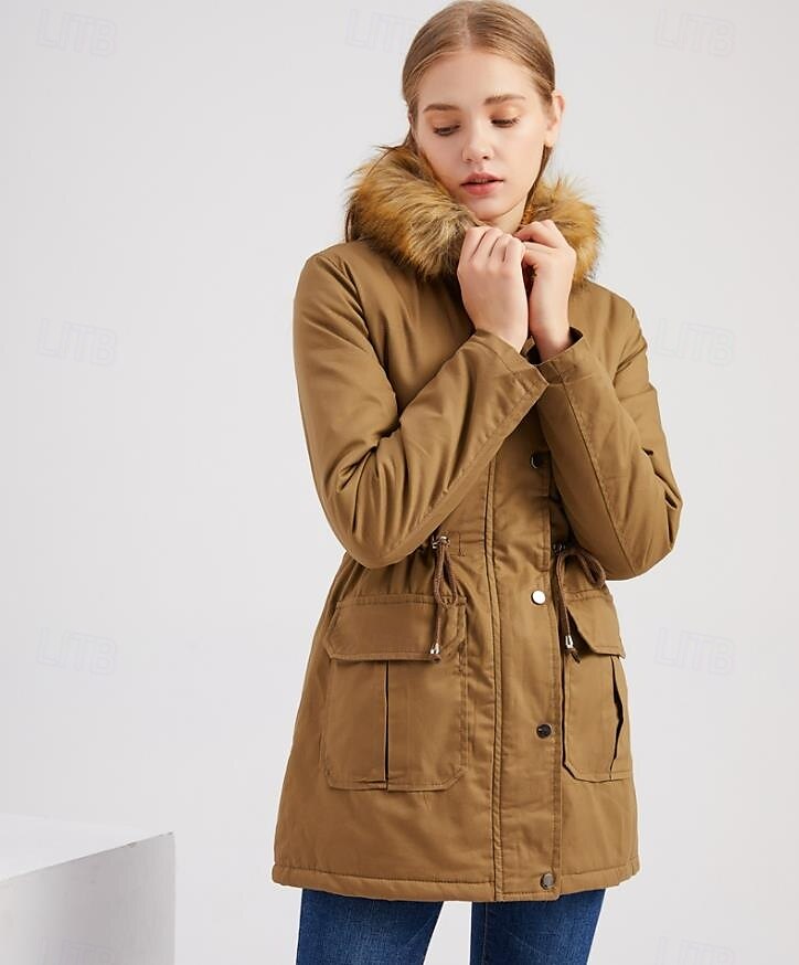 Mujer Abrigo Mantiene abrigado Transpirable Cremallera Botones Bolsillo Casual Color sólido Vacaciones Calle Ropa Cotidiana Noche Cremallera Regular Sudadera Ajuste regular Manga Larga Ropa de calle 2025 - $51.99 –P5