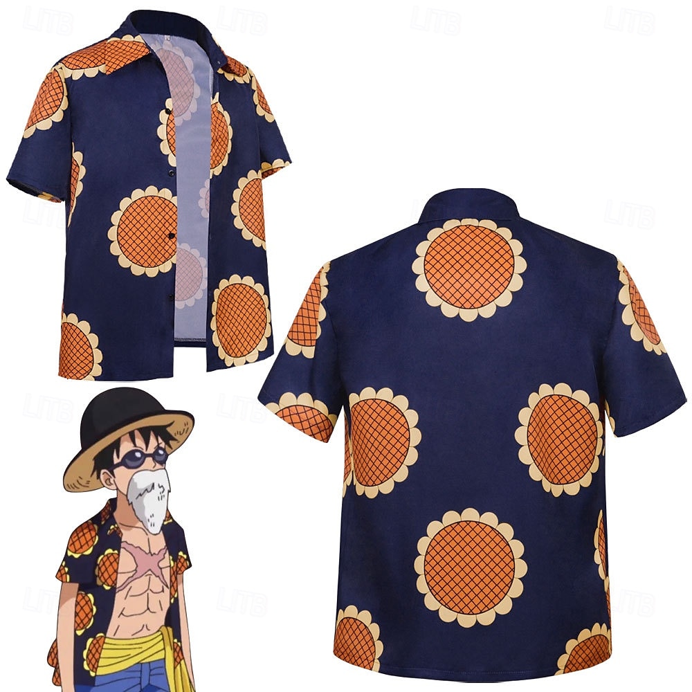 One Piece Monkey D. Luffy Anime Cosplay Costume Masquerade Cosplay Suits Masquerade Shirt Hat For Men's Adults' 2025 - $18.99 –P2