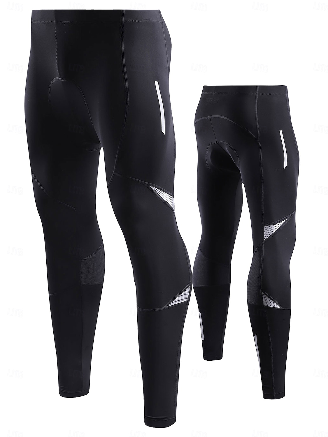 Men's Cycling Tights Cycling Pants Bike Tights Bottoms Race Fit Sports Quick Dry Reflective Strips Stretchy Sweat-Wicking Black Blue Clothing Apparel Bike Wear 2025 - $36.99 –P6