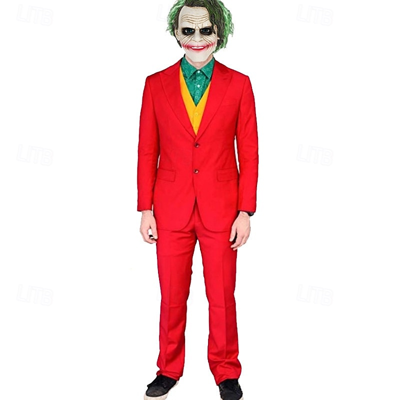 Jokeri Jokeri: Folie à Deux Jokeri Asut Puvut ja bleiserit Naamiaiset Elokuva-cosplay for Miesten Aikuisten Karnevaali Suoritus Juhla 2025 - $64.99 –P1
