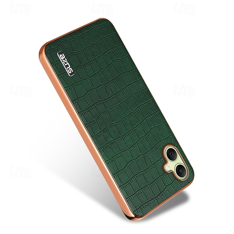 teléfono Funda Para Samsung galaxia S24 S23 S22 S21 Ultra Plus S21 FE A55 A35 A25 A15 5G S25 Ultra Funda Trasera No Amarillento Antigolpes Retro Diseño Geométrico TPU Enchapado Cuero de PU 2025 - $14.99 –P4