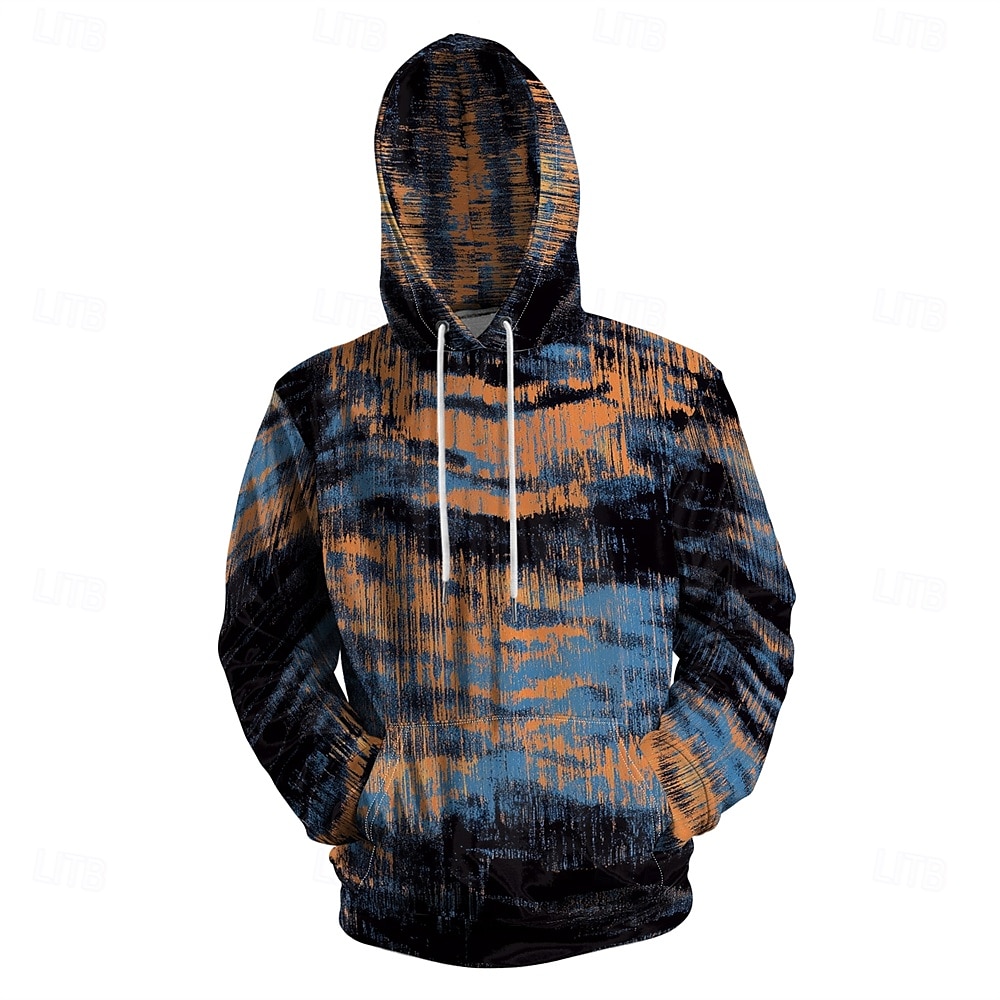 Hombre Graphic Sudadera Sudaderas Sudadera Manga Larga Sudadera con capucha Con Capucha Vacaciones Impresión 3D Vacaciones Deporte Noche Arco Iris Estampado Invierno Primavera & Otoño Diseñador 2025 - $36.99 –P4