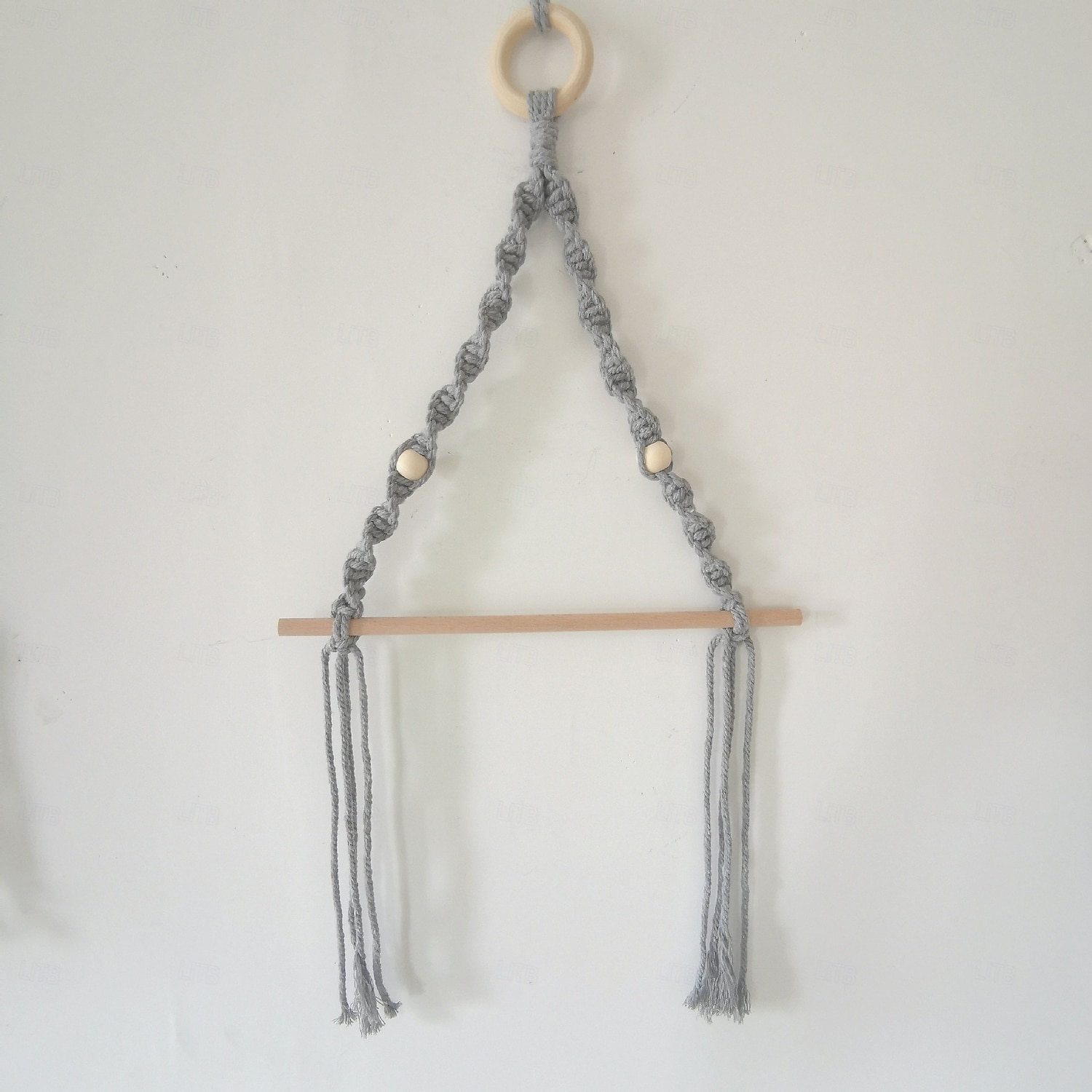 Towel Holder Eco-friendly Multifunctional Wood Cotton Rope Towel Storage Rack for Home 2025 - $116.99 –P14