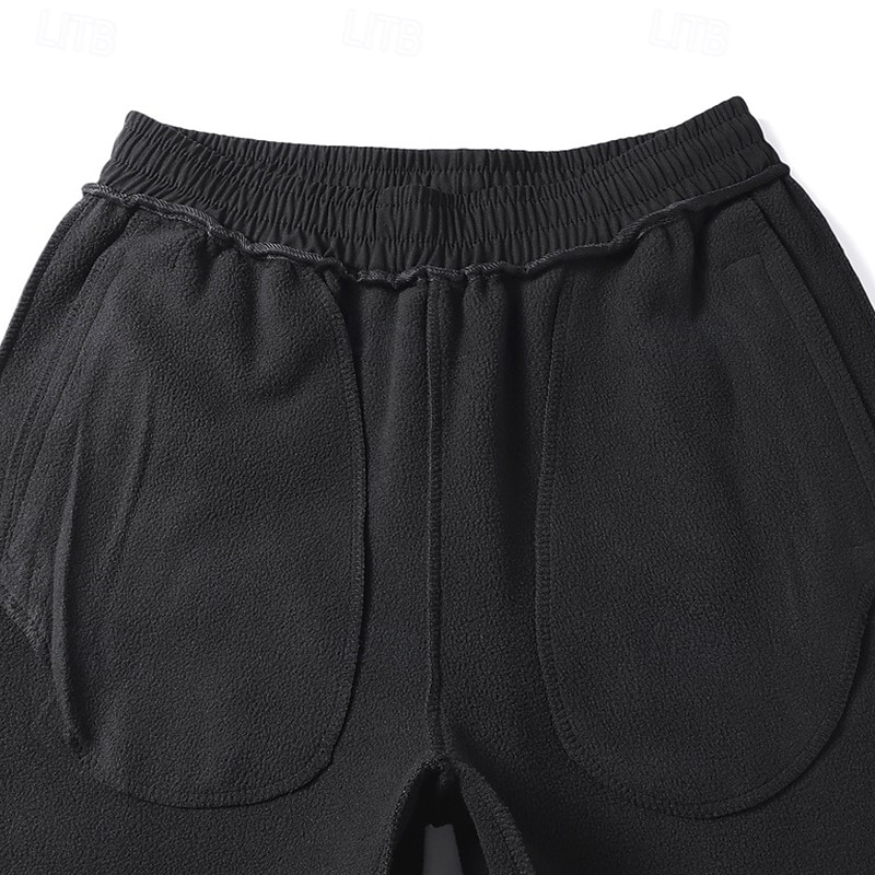 Homens Calças de lã Calças Esportivas Corredor Calças Calça casual Com Cordão Cintura elástica Tecido Prova-de-Água Conforto Comprimento total Ao ar livre Casual Diário Esportes Moda Preto Verde de 2025 por $25.99 –P6