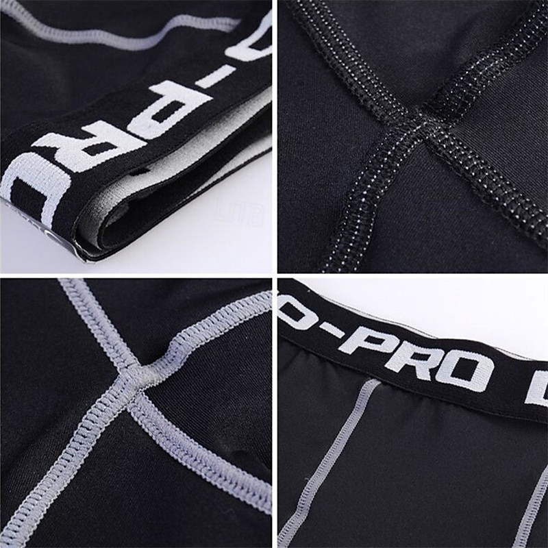 Hombre Pantalones para correr Leggings Bolsillo Cintura elástica Leggings Exterior Deporte Deportivo Otoño Secado rápido Ligero Suave Power Flex Maratón Corriendo Rutina de ejercicio A Medida Ropa de 2025 - $10.49 –P2