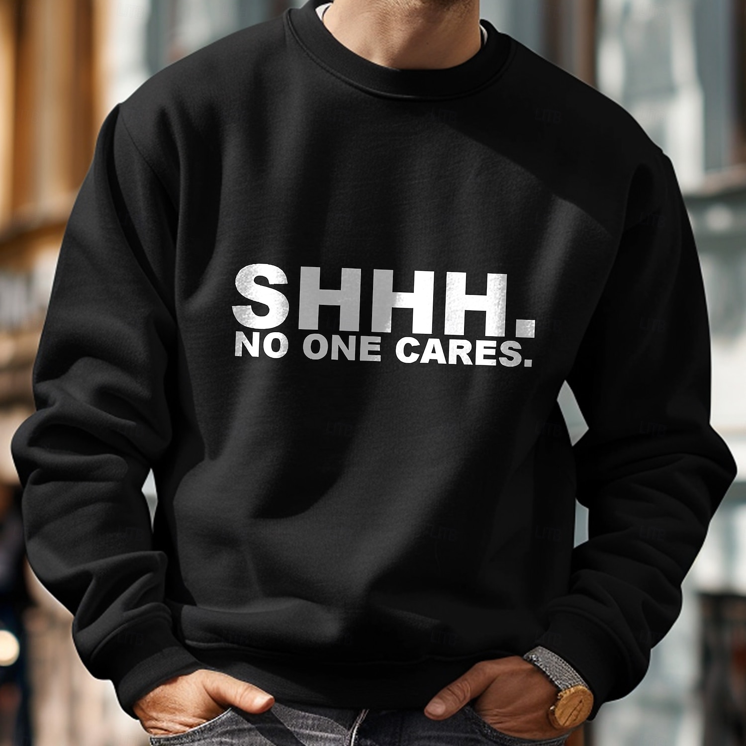 Pâques Nouvel an Noël Homme Lettre Sweats Sweat shirt manche longue Sweat-shirt Col Ras du Cou Marrant 3D effet Soirée Nouvelle An Vacances Col ras du cou Hiver Printemps & Automne de 2025 ? $29.99 –P1