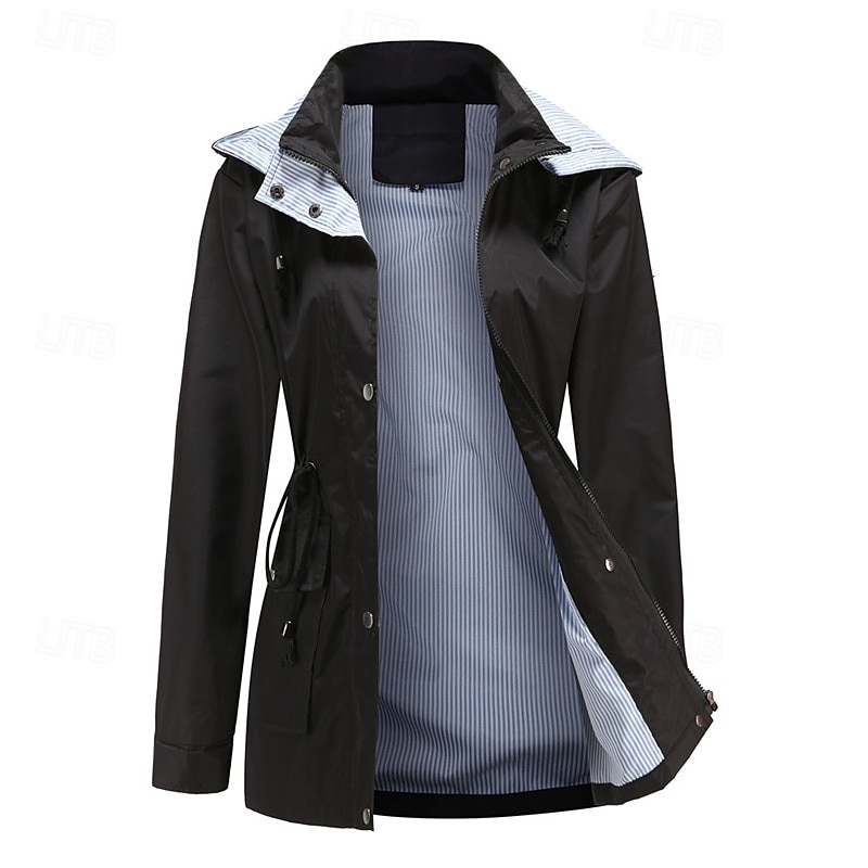 Femmes Veste de randonnée Hiver Automne Extérieur Coupe-vent Fermeture Éclair Frontale Hydrofuge Veste légère Fermeture éclair intégrale Camping / Randonnée / Spéléologie Noir Jaune Rouge Bordeaux de 2026 ? $61.99 –P10