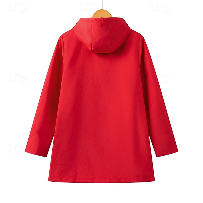 Mulheres Jaqueta Softshell Jaqueta de Trilha Ao ar livre A Prova de Vento Impermeável Jaqueta leve Jaqueta corta-vento Viajar Preto Amarelo Rosa claro Vermelho Azul Marinho de 2025 por $44.79 –P12