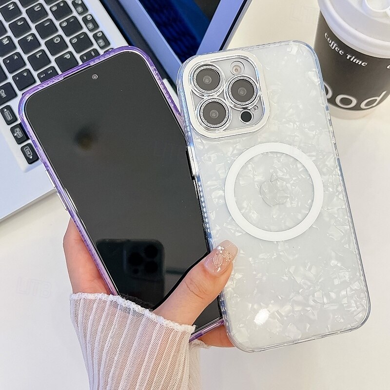 telefon Kılıf Na iPhone'a 16 Pro Max Plusa iPhone'a 16 iPhone'a 16 Pro Maxa iPhone'a 15 iPhone 15 Pro Max iPhone 14 Pro Max iPhone'a 13 Pro Max . Osłona tylna Magnetyczne Obsługa ładowania 2025 - $16.99 –P7
