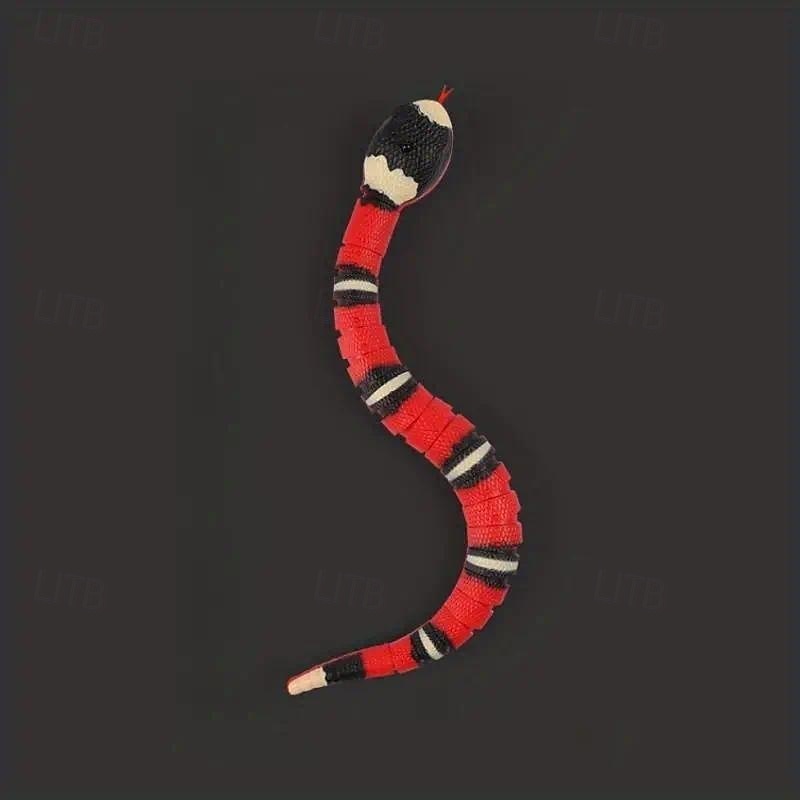 ηλεκτρικό smart ai snake παιχνίδι αυτόματη επαγωγή, ρεαλιστική πονηρή κίνηση για συναρπαστικό παιχνίδι κατοικίδιων, πλήρες διαδραστικό σετ παιχνιδιών 2025 - $31.99 –P2