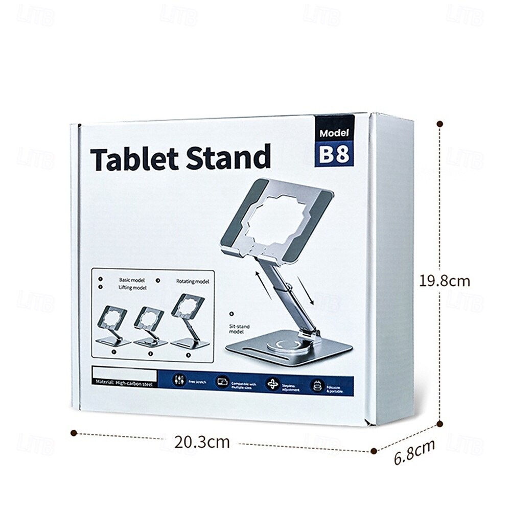 Best Sellers 360 rotating adjustable foldable aluminum alloy Carbon stand holder desktop tablet Holder for phone and tablet 2025 - $51.99 –P7
