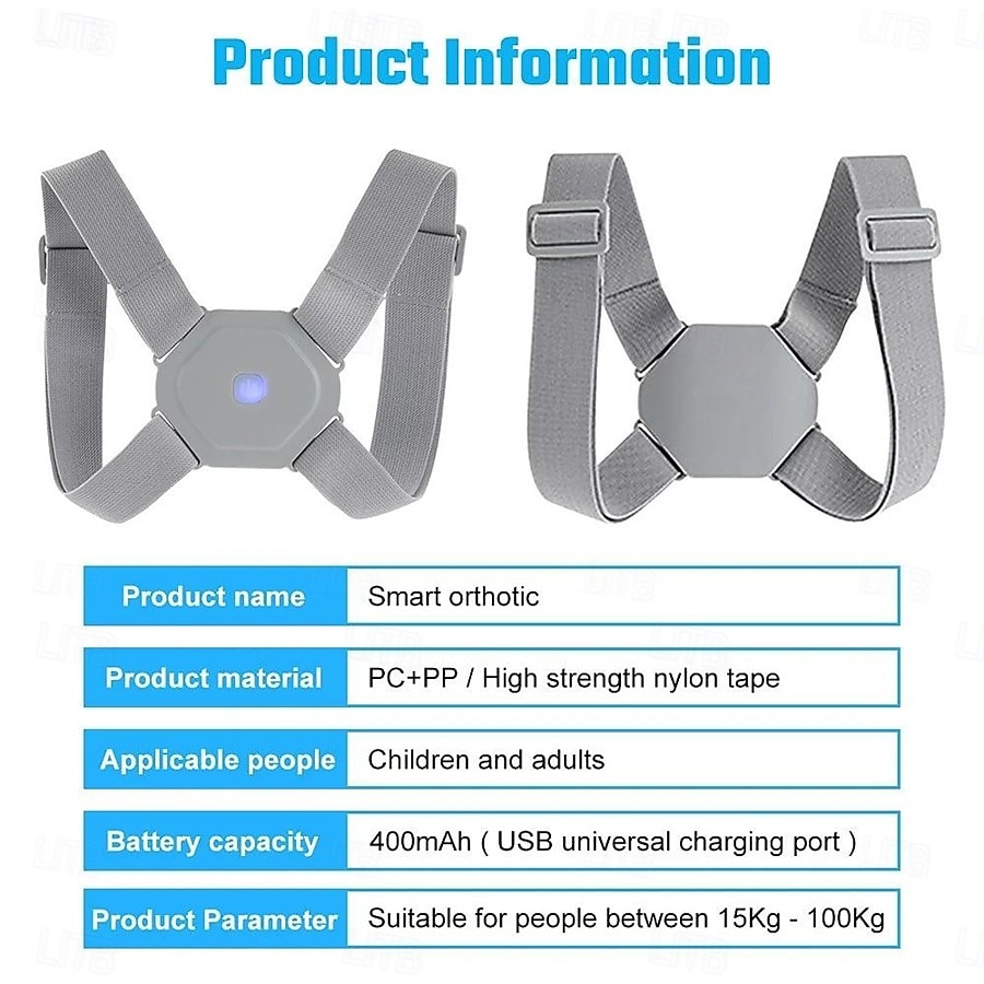 Get A Flat Belly And Perfect Posture Instantly With This Hunchback Corrector With Sensor Vibration Reminder 2025 - $20.99 –P14