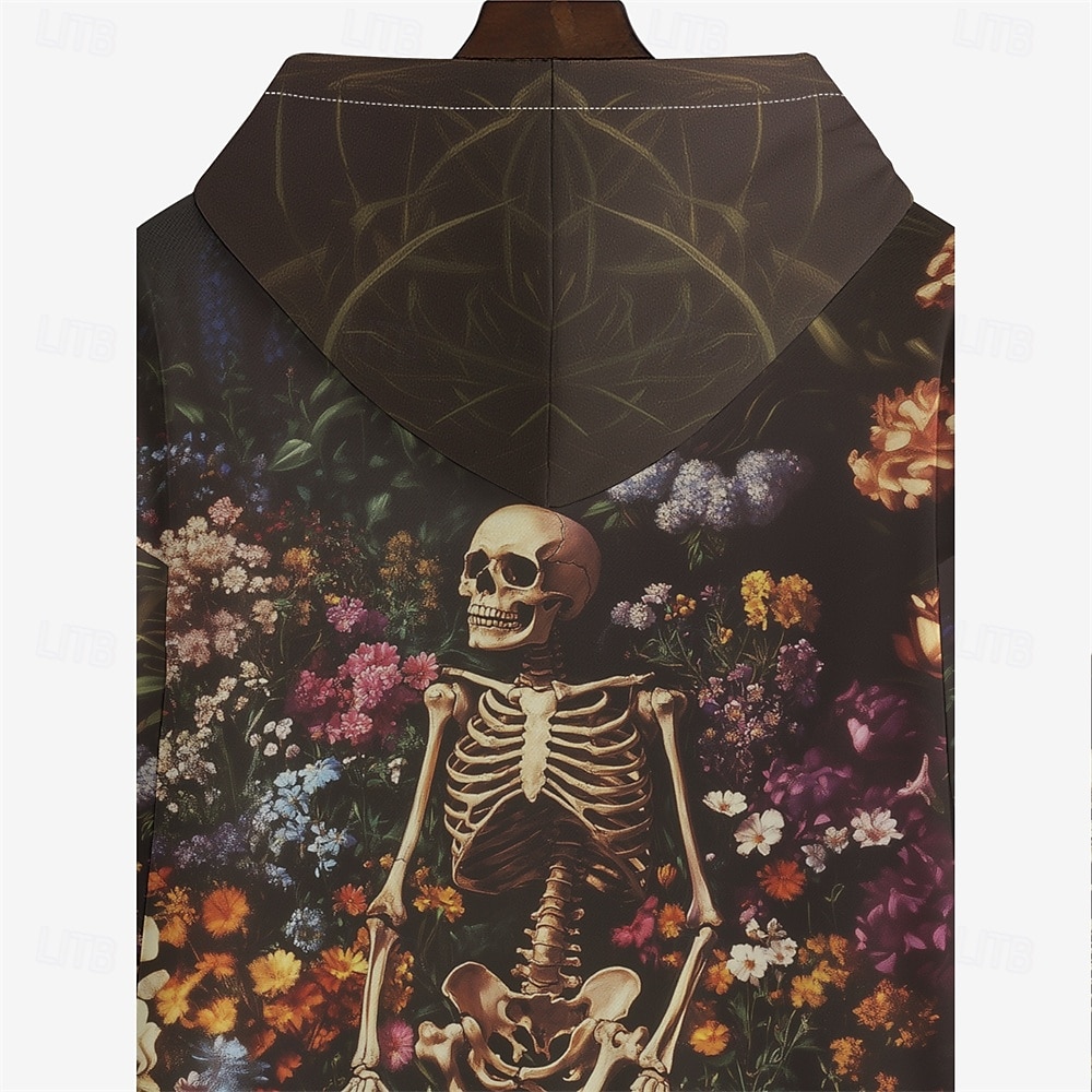 Homens Gráfico Escuro Moletom Moletons Moletom Manga Longa Moletom com capuz Com Capuz Férias Impressão 3D Férias Esportes Para Noite Marron Estampado Inverno Primavera & Outono Designer de 2025 por $30.99 –P7