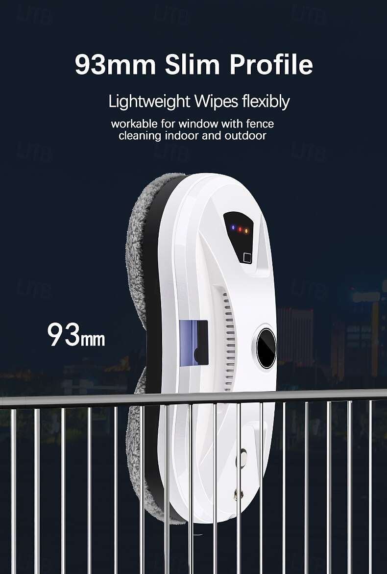 Window Cleaning Machine With Water Tank Automatic Water Spray Planning Type Fully Automatic Window Cleaning Robot 2025 - $103.99 –P2