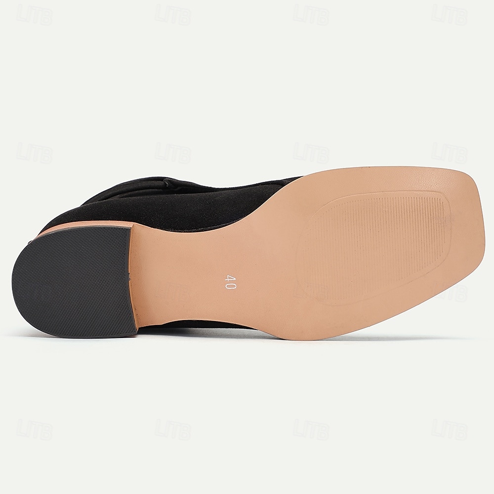 Herre jodhpur-støvletter i semsket skinn med spenne – klassiske ankelstøvletter for jobb, formelle arrangementer og elegant fritidsklær 2025 - $59.99 –P4