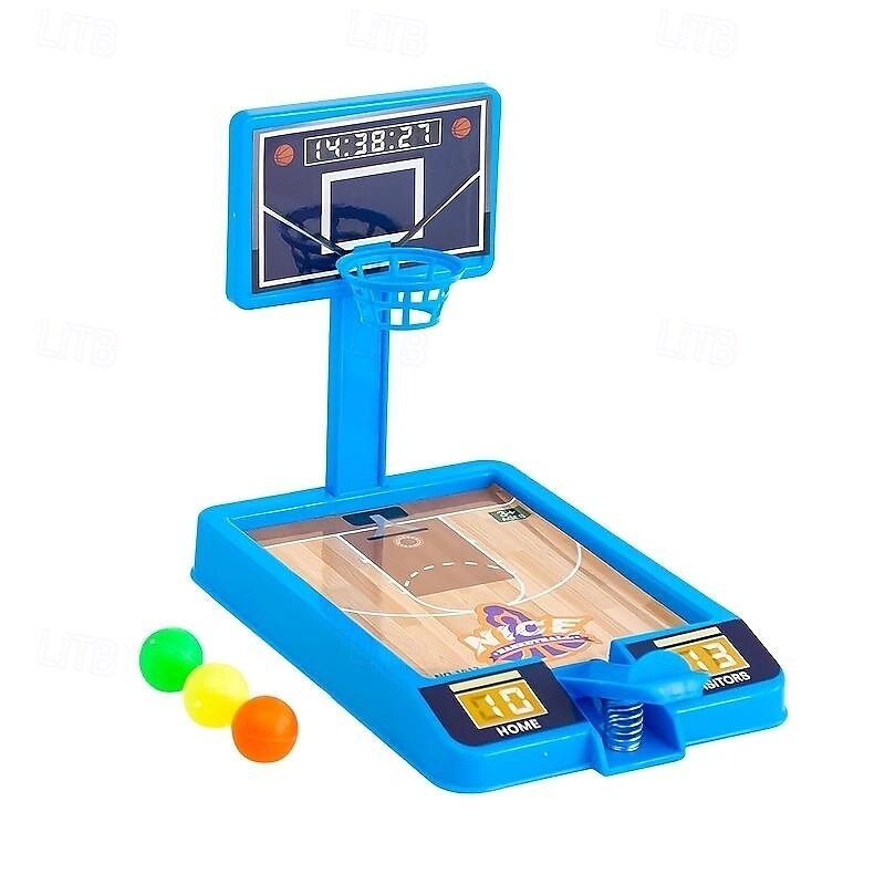 1 mini appareil de tir de table, machine de basket-ball à catapulte à doigts, jouet interactif parent-enfant, cadeau d'anniversaire pour enfants, cadeau pour enfants, jouets pour garçons, capacité de de 2025 ? $11.49 –P2