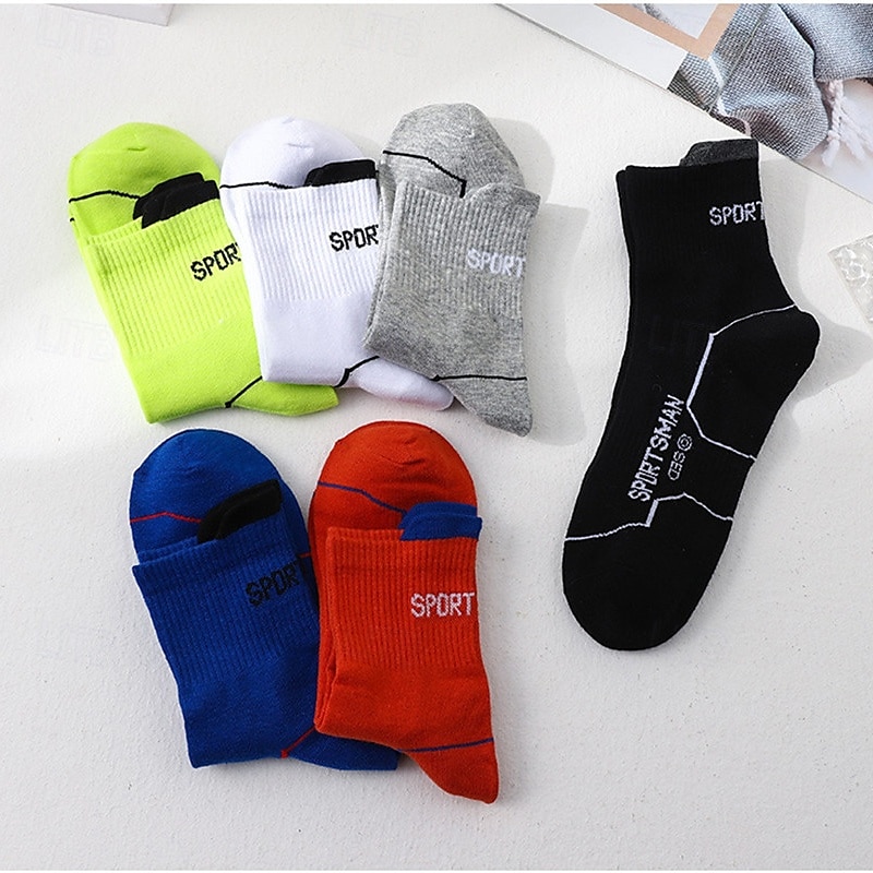 Hombre Calcetines Calcetines de bicicleta Calcetines deportivos Calcetines atléticos Camping / Senderismo Ejercicio al Aire Libre Ciclismo / Bicicleta Bicicleta / Ciclismo Mantiene abrigado 2025 - $3.19 –P13