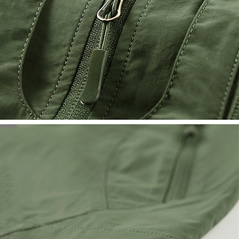 Per uomo Gilet / gilet da escursionismo Senza maniche Gilè Esterno Comodo Inverno Tasche multiple Poliestere Nero Verde militare Rosso Caccia Pesca Scalate del 2025 a $23.19 –P11
