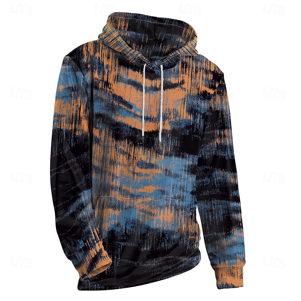 Hombre Graphic Sudadera Sudaderas Sudadera Manga Larga Sudadera con capucha Con Capucha Vacaciones Impresión 3D Vacaciones Deporte Noche Arco Iris Estampado Invierno Primavera & Otoño Diseñador 2025 - $36.99 –P6