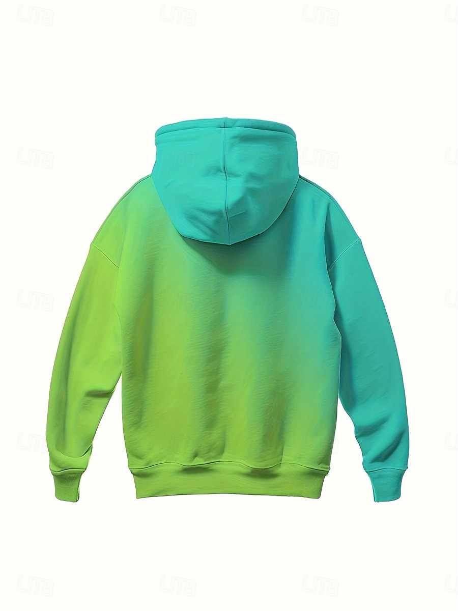 dame hettegenser sweatshirt cat street dailywear lommetrykk uformell hettegenser langermet mikroelastisk høst vinter komfort pustende mykt stoff 2025 - $31.99 –P2