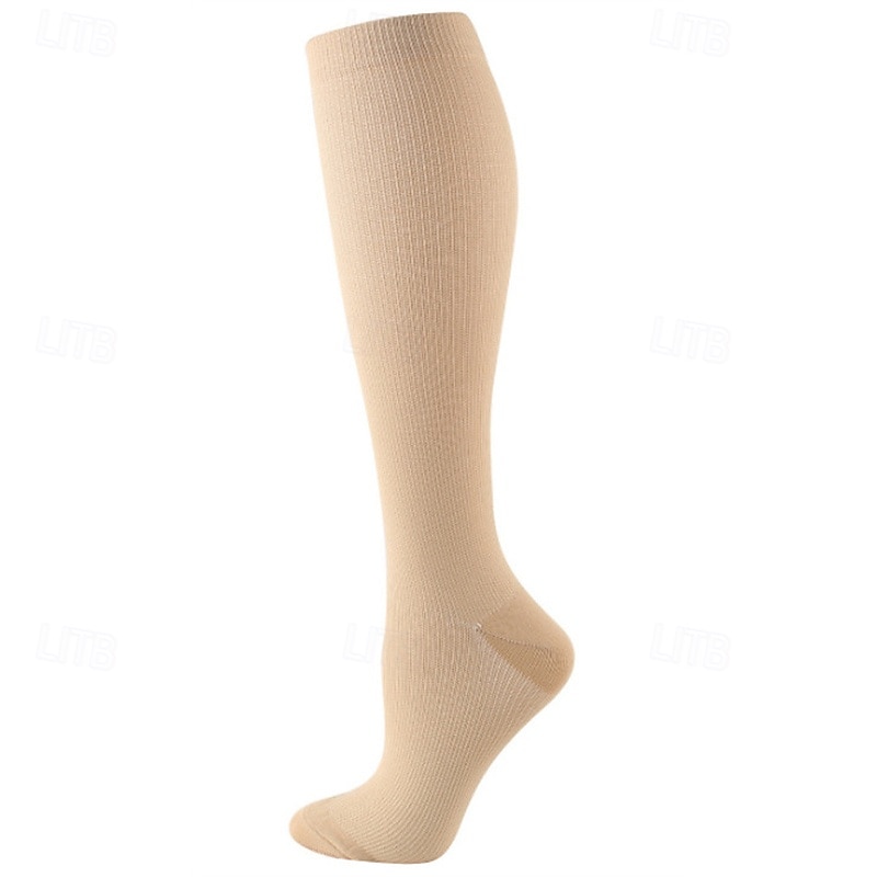 5 perechi Bărbați Șosete de compresie Șosete de Drumeție În aer liber Respirabil Απαλό Elastic Comfortabil Șosete Sosete de compresie Culoare solidă Poliester Negru Alb Bleumarin pentru Vânătoare 2025 - $10.49 –P3