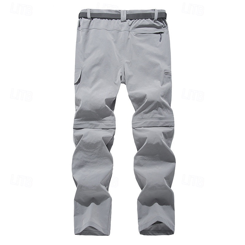Ανδρικά Παντελόνι μάχης Παντελόνια με τσέπες Μετατρέψιμα παντελόνια Τακτικές παντελόνι Στρατιωτικό Εξωτερική Κανονικό Αδιάβροχη Γρήγορο Στέγνωμα Αναπνέει Παντελόνια Μαύρο Πράσινο Χακί 2025 - $42.99 –P12