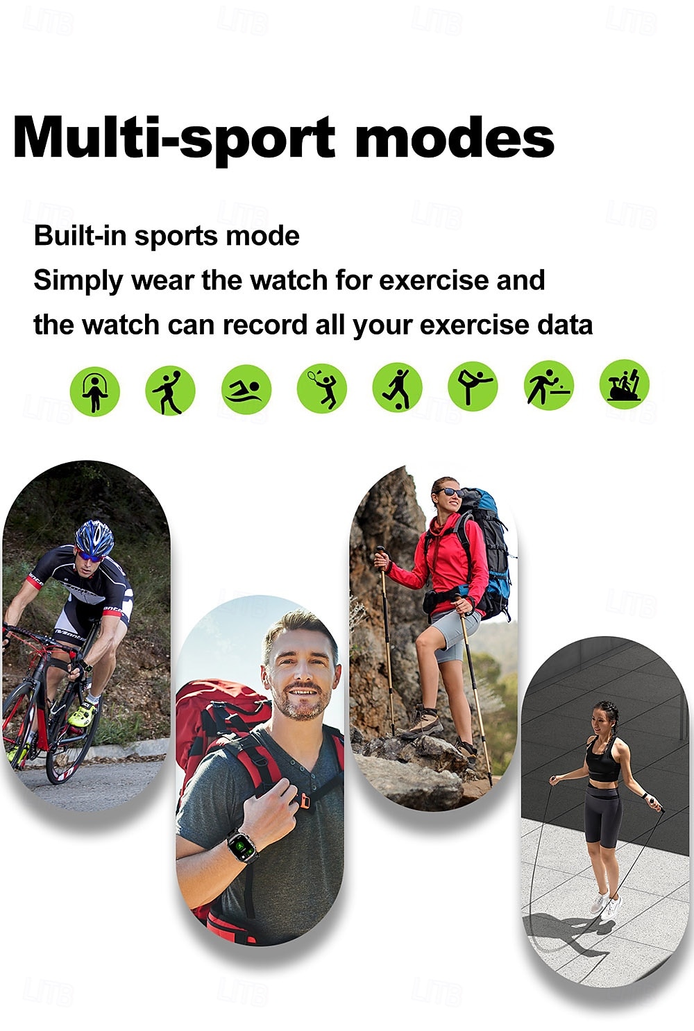 iMosi G45 Smart Watch 1.81 inch Smartwatch Fitness Running Watch Bluetooth Pedometer Call Reminder Sleep Tracker Compatible with Android iOS Men Hands-Free Calls Waterproof Media Control IP 67 41mm 2025 - $36.99 –P9
