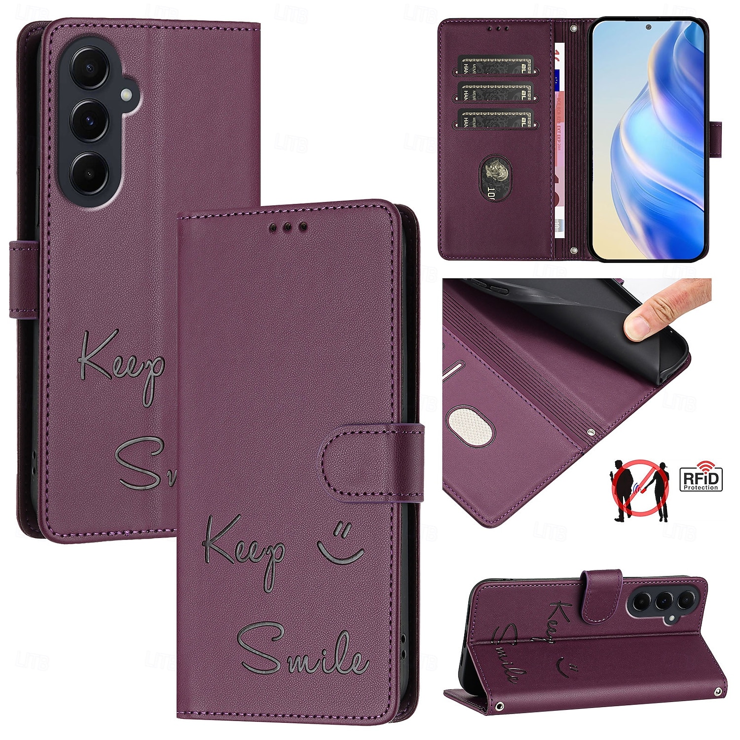telefon Kılıf Na Samsung Galaxy S24 Ultra Plus S23 S22 S21 S20 Ultra Plus FE A55 A35 A25 A15 5G A54 A34 A14 A73 A53 A33 A23 A13 A72 A52 A42 A32 A22 A12 A02 S25 Ultra Osłona tylna Z podpórk 2025 - $13.99 –P9