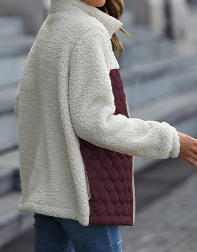 Mulheres Casaco impermeável Para Noite Outono Inverno Longo Casaco Normal Manter Quente Respirável à moda Casual Casaco Manga Longa Leopardo Corte Justo Vinho Verde Tropa Café de 2025 por $36.99 –P9