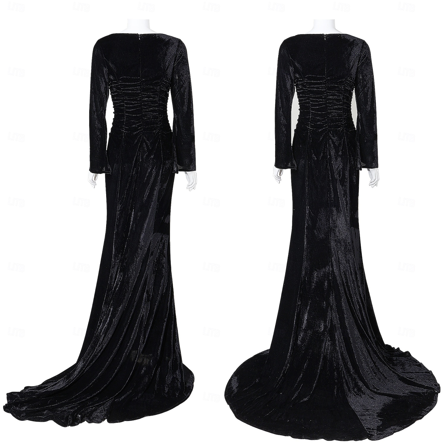 Středa Addams Addamsova rodina Morticia Addamsová Šaty Módní Filmové kostýmy for Dámské Dospělé Plesová maškaráda 2025 - $146.99 –P4