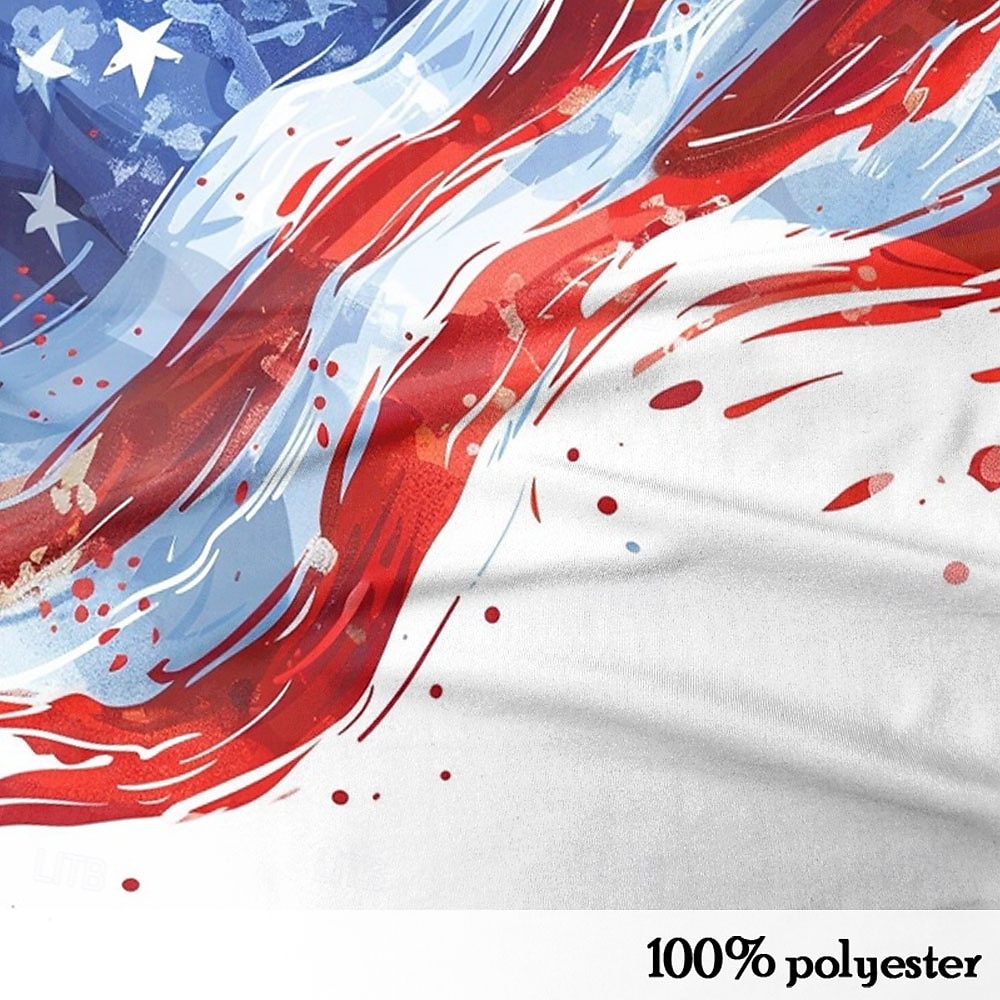 4. Juli 2026 250. Herren Amerikanische US-Flagge Veteranen Waffel-Poloshirts Golf Poloshirts Langarm Polo-Shirts Kragen Lustig Urlaub Party-Abendmode Alltagskleidung 3D-Druck Knöpfe Frühling Herbst 2026 - $25.99 –P3