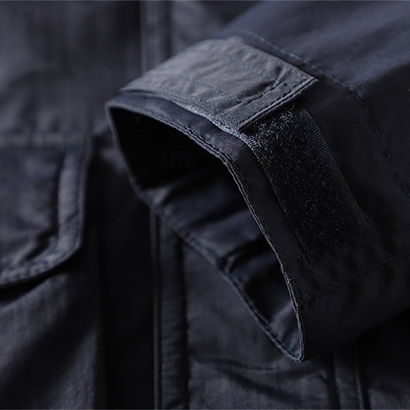 Homens Jaqueta Softshell Jaqueta de Trilha Ao ar livre A Prova de Vento Impermeável Jaqueta leve Jaqueta corta-vento Viajar Preto Verde Tropa Azul Marinho Cáqui de 2025 por $56.99 –P14