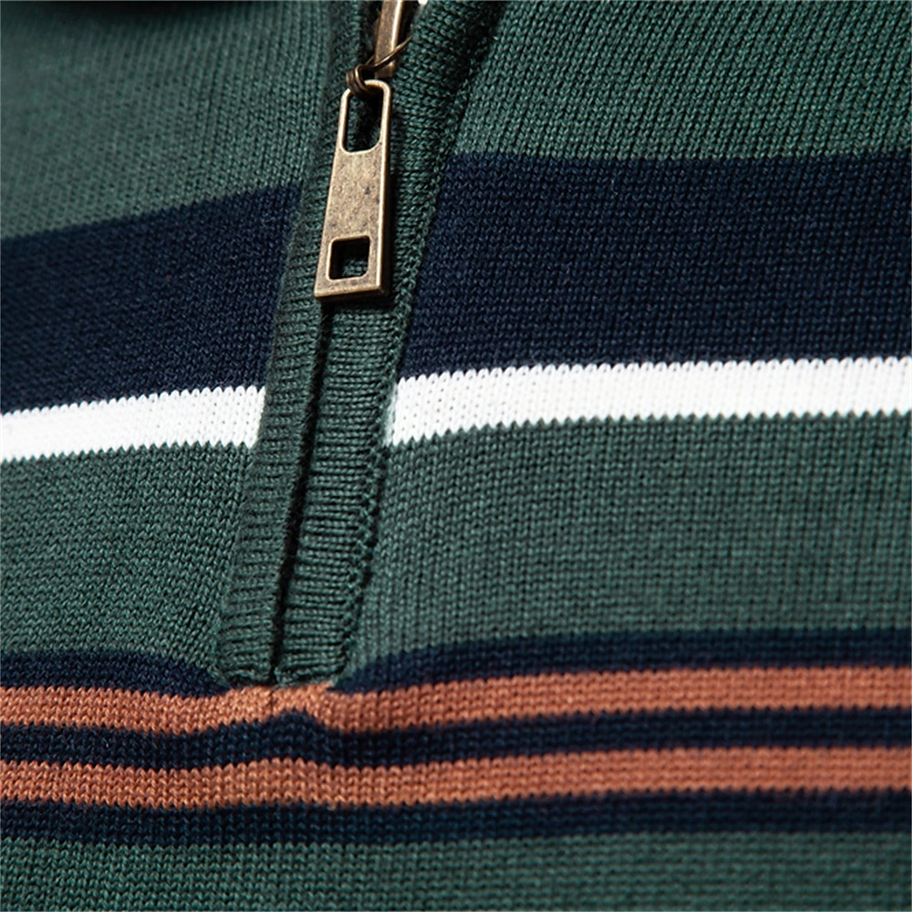 uomo dolcevita in cotone con collo alto, maglioni lavorati a maglia, casual, business, a coste, per uomo del 2025 a $47.99 –P3