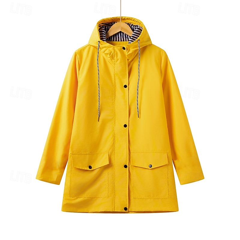 Mulheres Jaqueta Softshell Jaqueta de Trilha Ao ar livre A Prova de Vento Impermeável Jaqueta leve Jaqueta corta-vento Viajar Preto Amarelo Rosa claro Vermelho Azul Marinho de 2025 por $44.79 –P7
