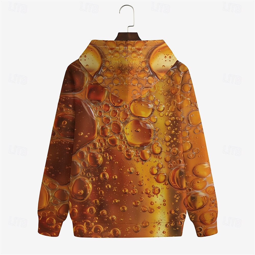 Hombre Graphic Cerveza Oktoberfest Sudadera Sudaderas Sudadera Manga Larga Sudadera con capucha Con Capucha Vacaciones Impresión 3D Vacaciones Deporte Noche Amarillo Estampado Invierno Primavera 2025 - $30.99 –P6