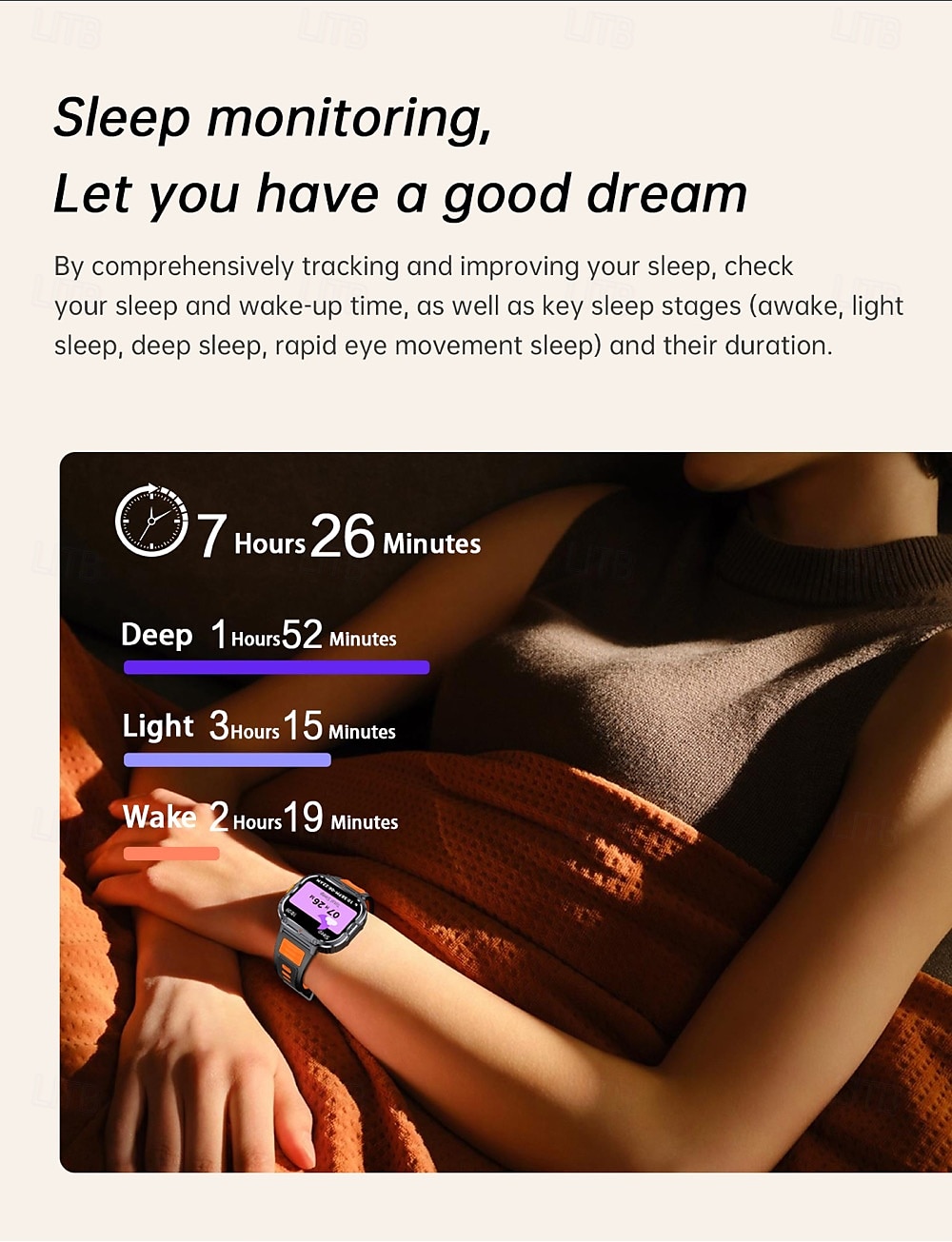 2025年 696 NX23 スマートウォッチ 2 インチ スマートブレスレット ブルートゥース 歩数計 着信通知 睡眠サイクル計測器 と互換性があります Android iOS 女性 男性 ハンドフリーコール メッセージ受信通知 IPX-0 51mmウォッチケース コレクション – $56.99 –P13