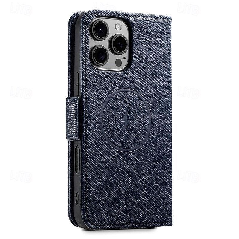 Phone Case For iPhone 16 15 14 Pro Max Plus iPhone 13 12 Pro Max Wallet Case with Stand Holder Magnetic Card Slot Retro TPU PU Leather 2025 - $25.99 –P6